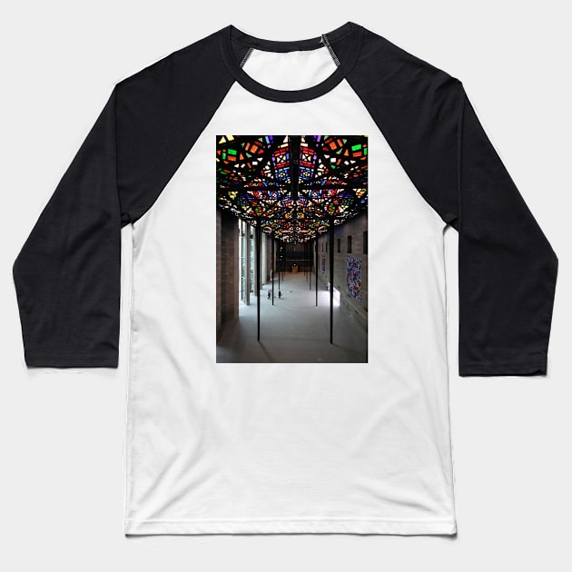 Melbourne NGV Museum- The Great Hall Baseball T-Shirt by JohnDalkin